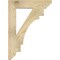 Ekena Millwork Merced Slat Rough Sawn Bracket, Douglas Fir, 4"W x 22"D x 30"H BKT04X22X30MRC06RDF - alternate 2